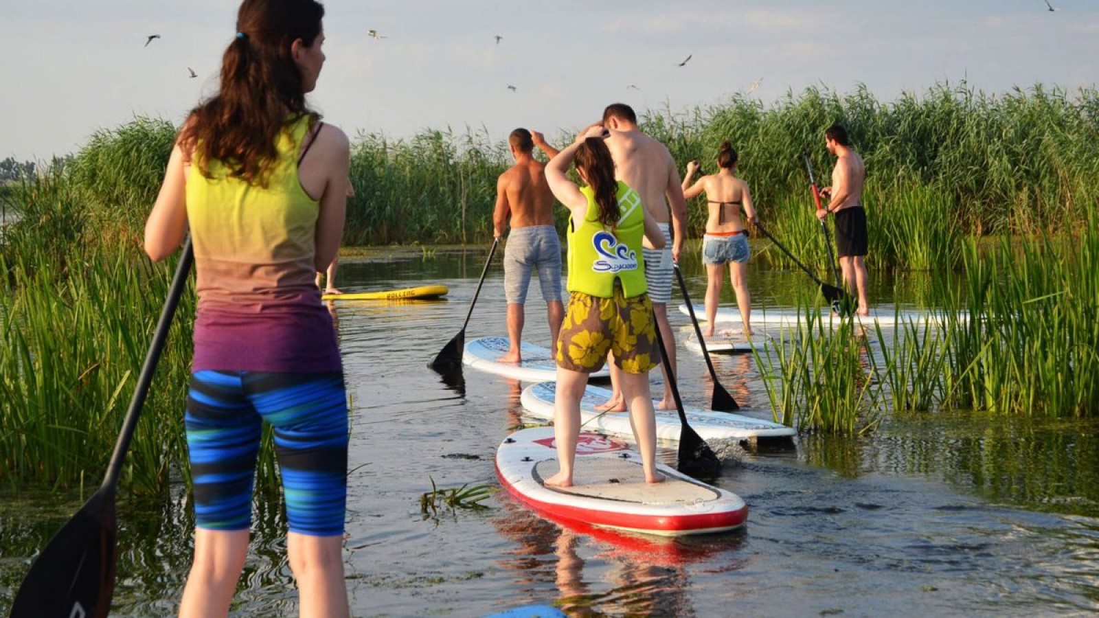 Explorează natura practicând Stand Up Paddle în Comana