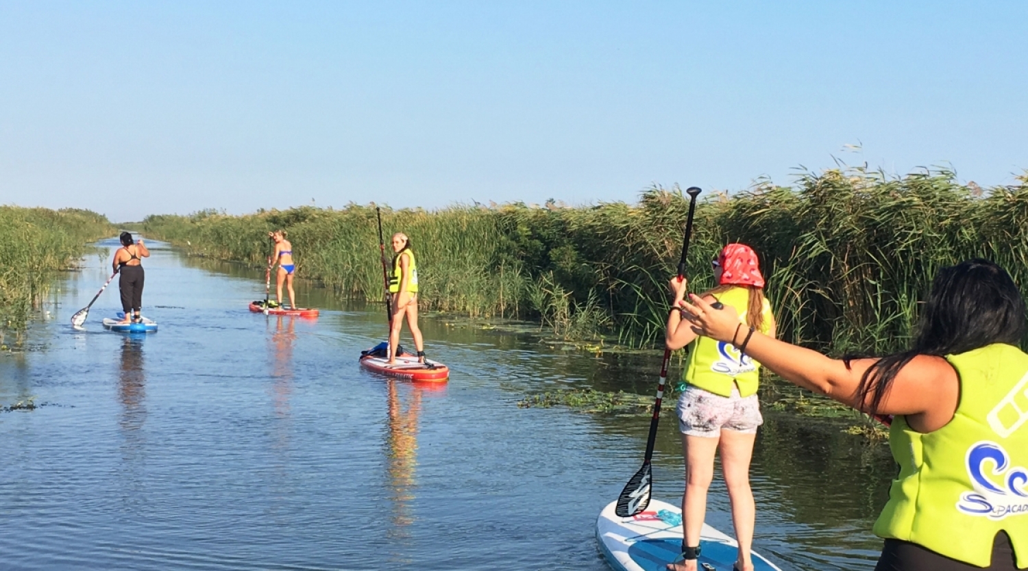 Explorează natura practicând Stand Up Paddle în Delta Dunării Mila 23